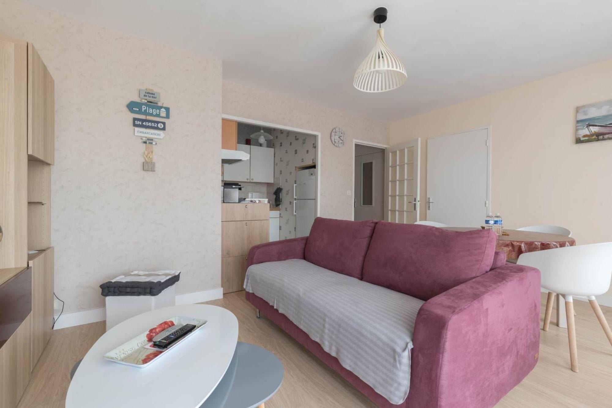 Le Vintage - 300M Plage - Wifi - Parking سان نازير المظهر الخارجي الصورة